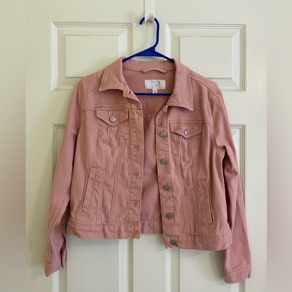 Pink Jean Jacket